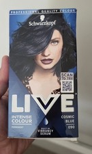 Schwarzkopf Live Intense Colour Permanent Hair Dye 090 Cosmic Blue