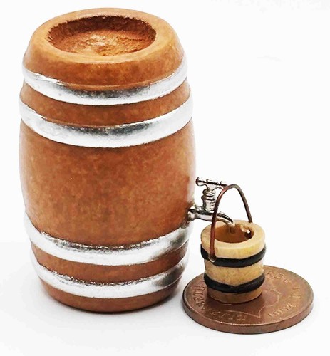 Dolls house barrel tap with - tap,