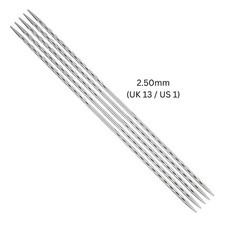 addiNovel Quintett Lace Double Pointed Knitting Needles 15cm (6in) 2.00-2.50mm