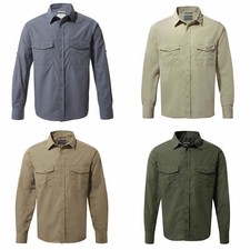 Craghoppers NosiDefence Mens Kiwi LS Shirt (CMS700)
