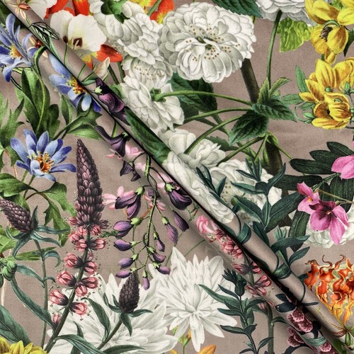 Printed microfibre plush - printed,