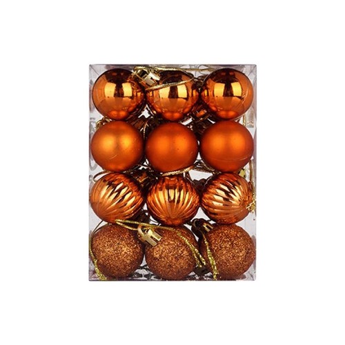 24pcs christmas tree balls - 24pcs,