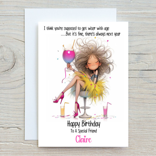 Personalised funny sister - personalised,