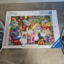 1000 Piece Jigsaw Puzzle. Disney Winnie The Pooh. Birthday Tea Party. Table.