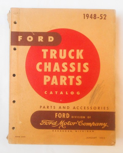 1948 1952 ford truck parts - 1952,