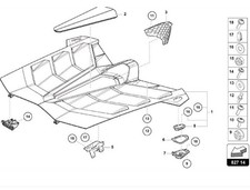 Lamborghini Aventador LP770-4 SVJ Lock Catch For Engine Cover New