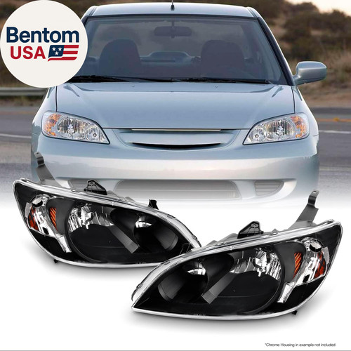 For black 2004 2005 honda - for,