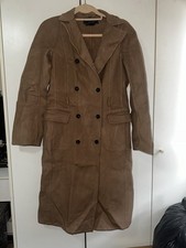Salvatore Ferragamo Vintage Camel Wool Coat Size 42