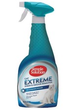 Simple Solution Extreme Cat Stain and Odour Remover | Enzymatic Cleaner with 3X