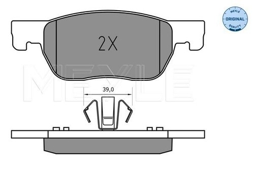 Meyle 025 223 4220 brake - 223, pad
