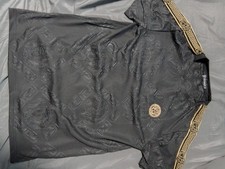 Versace detailed Black T Shirt