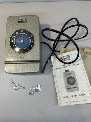 Simplex time recorder - simplex,