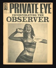 Private Eye magazine back