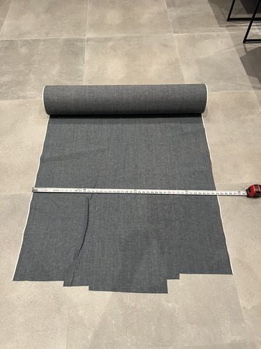 Salvage chambray fabric - salvage,