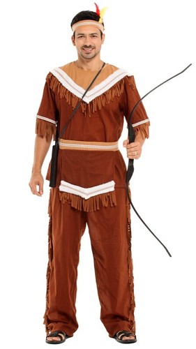 Mens native american costume - american,