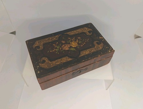 Antique rosewood jewellery - antique,