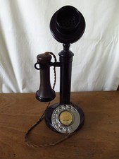 Vintage Black Candlestick