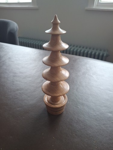 Hand turned woodern - woodern, tree