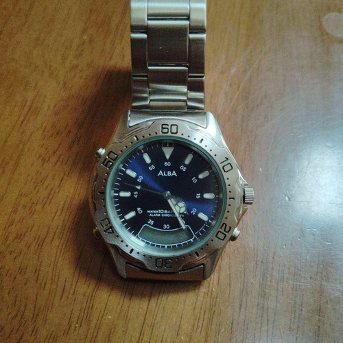 Seiko alba digital analog - seiko, digital-analog