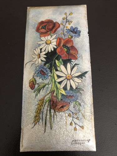 Vintage enamelled flower - …vintage,