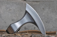 Hand forged carbon steel axe