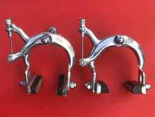 NEW OLD STOCK VINTAGE 1980s WEINMANN ALPHA 720 BRAKES WITH LEATHER BRAKE BLOCKS