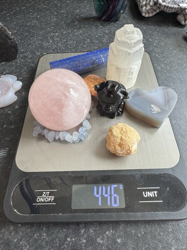 Crystal bundle joblot 446g - crystal,