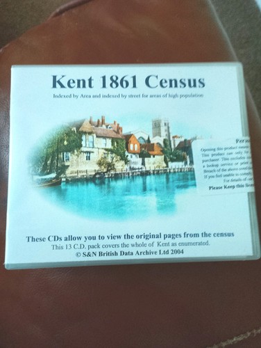 Kent 1861 census rom - kent, on