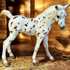 Breyer Traditional | 1:9 Scale | Leopard Appaloosa Standing Foal | Amber Mold