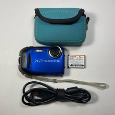 Fujifilm FinePix XP80 14.0MP Underwater Digital Camera WiFi Tested + Chrger, Bat