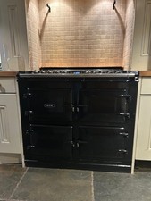 Working 4 Oven Aga Range Cooker Electric - One Piece Top 