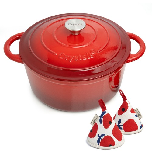 Cast iron casserole dish - iron, pot