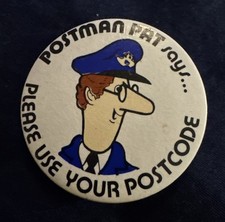 Postman Pat Pin Button Badge