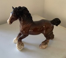 BESWICK CANTERING SHIRE HORSE GOOD CONDITION