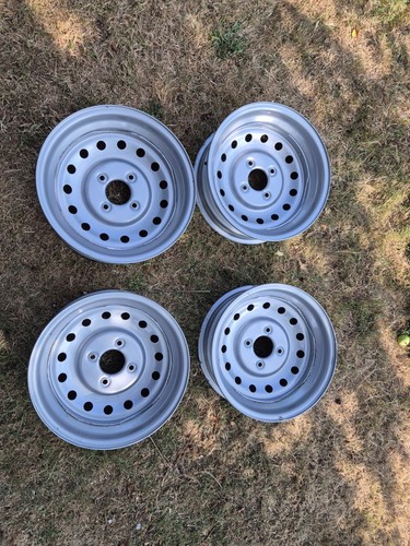 Triumph tr6 steel wheels - tr6, (set