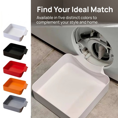 Washing machine drainage tray - machine,