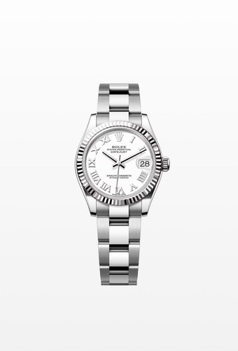 Ladies steel white gold - ladies,