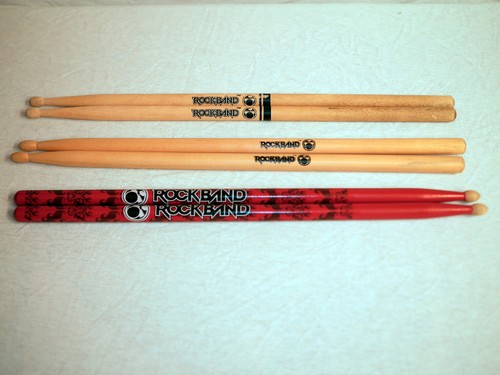 Rock band drum - band, sticks