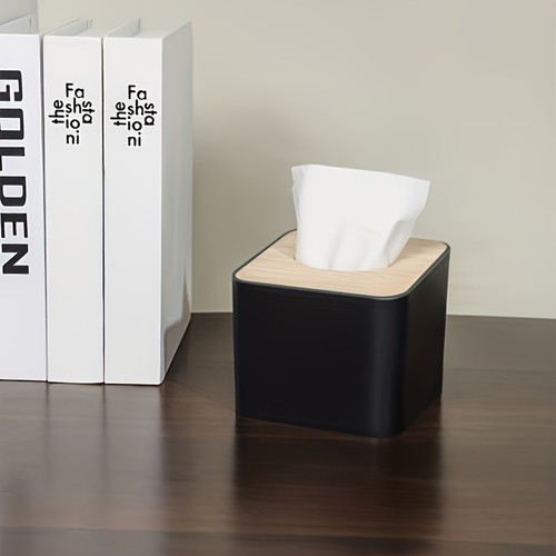 1pc elegant square tissue box - 1pc,