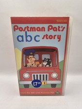Postman Pat's ABC Story VHS - PAL UK Video VGC Ultra Rare Version
