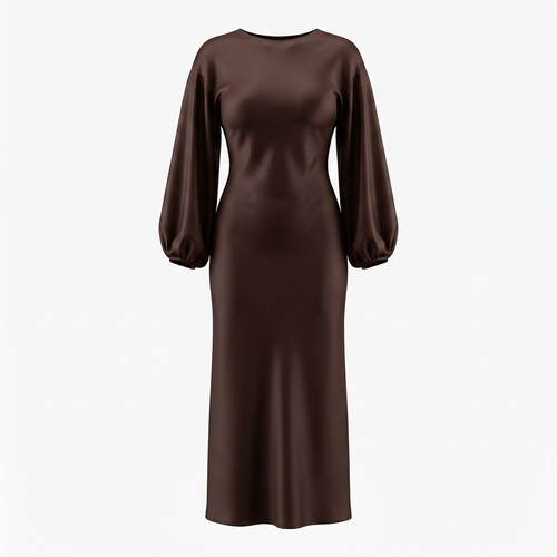 Weworewhat balloon sleeve maxi - weworewhat,