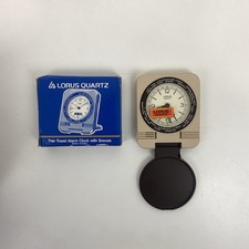 Lorus Quartz Thin Travel Alarm