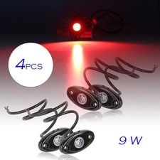 Red LED Pods Rock Lights For