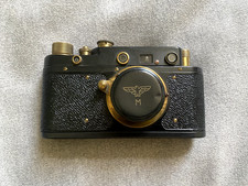 Leica Leitz Elmar Made In Russia Copy Collector Collection Black Gold