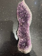 Amethyst Cluster Geode Crystal Dark Purple, 1152kg 27cm Long X 8cm  Wide X 6.5cm