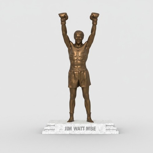 Jim watt statue - watt, scottish