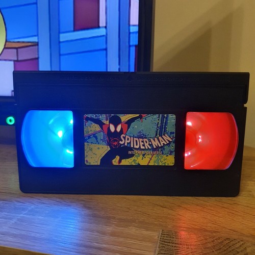 Spider man led vhs video - led, tape