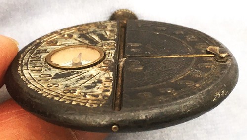 Scarce sundial compass - &,