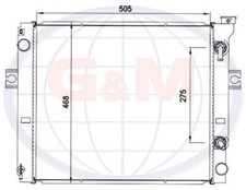 Radiator for TOYOTA Forklift