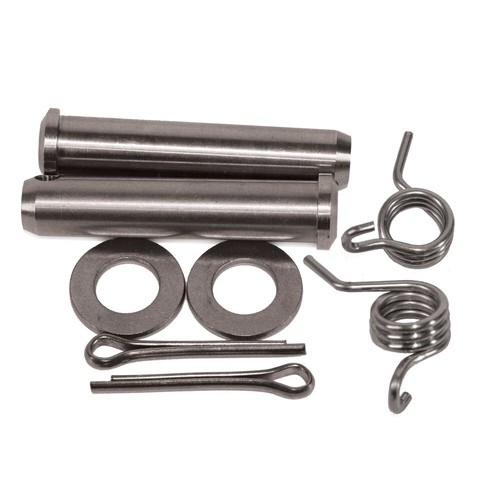 Foot peg pin and - and, set